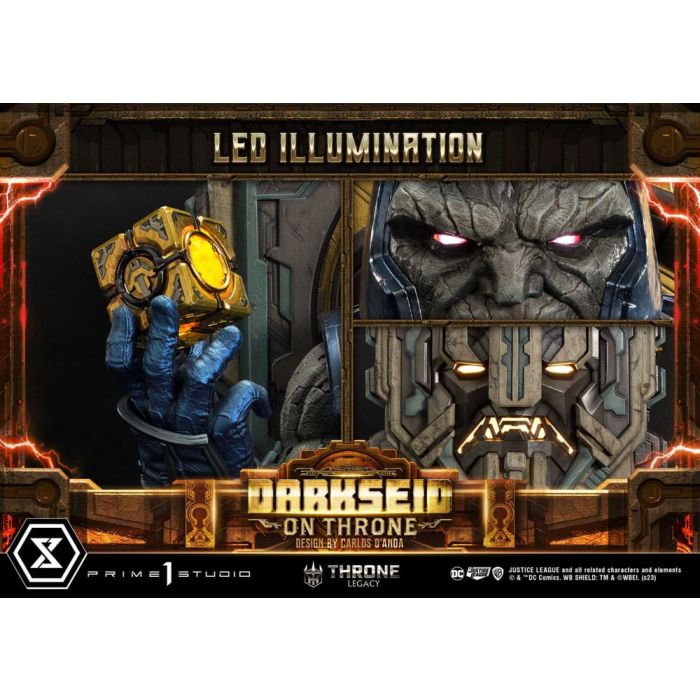 Throne Legacy Series Statue 1/4 Justice League (Comics) Darkseid on Throne Design by Carlos D'Anda Standard Version 65 cm