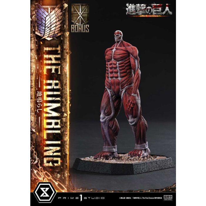 Attack on Titan West Ultimate Diorama Masterline Series Statue The Rumbling Bonus Version 64 cm