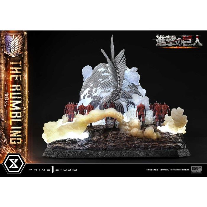 Attack on Titan West Ultimate Diorama Masterline Series Statue The Rumbling Bonus Version 64 cm