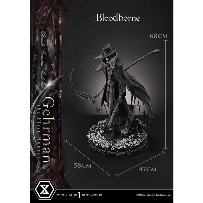 Bloodborne Ultimate Premium Masterline Series Statue 1/4 Gehrman 68 cm            