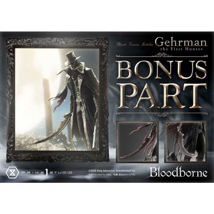 Bloodborne Ultimate Premium Masterline Series Statue 1/4 Gehrman Bonus Version 68 cm            