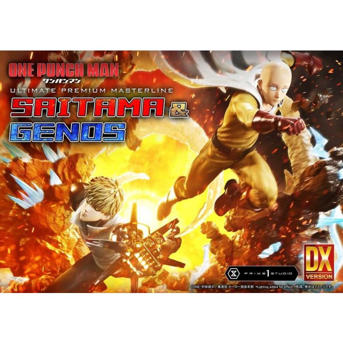One-Punch Man Premium Masterline Series Statue 1/4 Saitama & Genos Deluxe Version 73 cm 