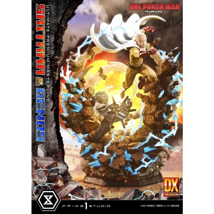 One-Punch Man Premium Masterline Series Statue 1/4 Saitama & Genos Deluxe Version 73 cm 
