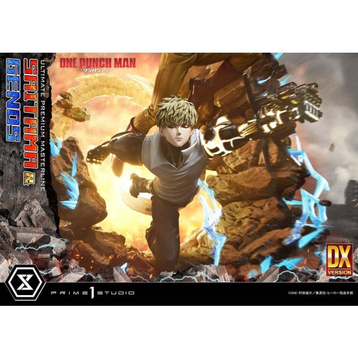 One-Punch Man Premium Masterline Series Statue 1/4 Saitama & Genos Deluxe Version 73 cm 